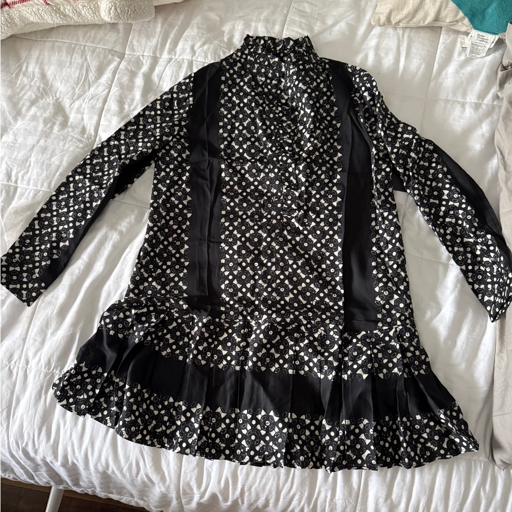 Tuckernuck Black and White Geo Print Dress